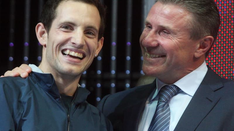 Sergueï Bubka et Renaud Lavillenie