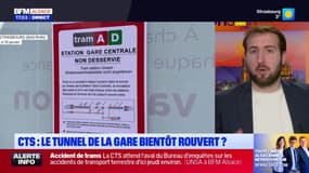  Accident de tramways à Strasbourg: la réouverture du tunnel de la gare prévue dimanche
