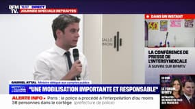 Gabriel Attal sur les retraites: "Il n'est jamais trop tard pour se parler"