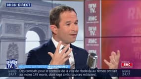 Benoit Hamon fustige Macron: "Il y a un décalage très fort entre les actes qu'il pose et le discours qui est le sien"