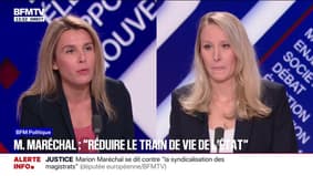 Déficit de France Télévisions: "C'est un scandale", déclare Marion Maréchal, qui plaide pour "privatiser l'audiovisuel public"
