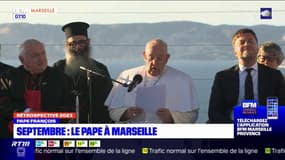 Rétro 2023: la visite du pape à Marseille en septembre
