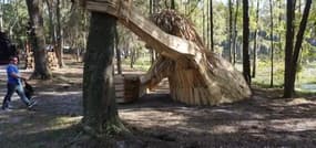 Des sculptures géantes faites avec des chutes de bois – Thomas Dambo