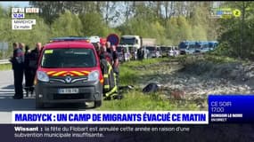Mardyck: un camp de migrants évacué ce jeudi matin