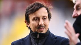 Pablo Longoria, président de l'OM, à Lens le 23 novembre 2024