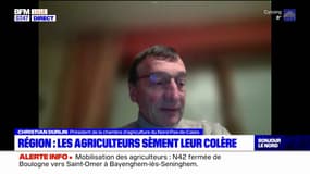 Hauts-de-France: les agriculteurs sèment leur colère