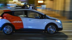 Un taxi sans chauffeur le 24 juillet 2023 à San Francisco.