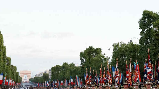 Si les répétitions se sont faites sous un ciel couvert, mercredi, le défilé du 14 juillet se fera sous la pluie.