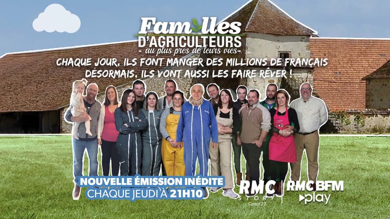 "Familles d'agriculteurs", la nouvelle émission de téléréalité de RMC Story