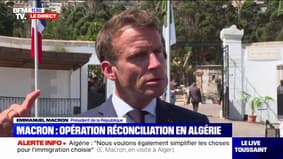 Emmanuel Macron: "Nous ne dépendons pas tellement du gaz, le gaz algérien ne peut pas changer la donne"