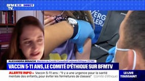 Alexandra Benachi, membre du CCNE sur la vaccination des 5-11 ans: pour rassurer les parents, "Il faut qu'ils aillent discuter avec la personne qui soigne leurs enfants"