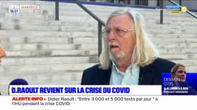Crise Covid: Didier Raoult évoque le controversé épisode "hydroxychloroquine"