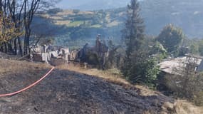 Un deuxième incendie d'ampleur s'est déclaré dans les Hautes-Alpes, à Crots