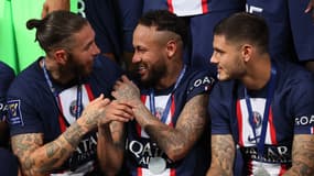 Sergio Ramos, Neymar et Mauro Icardi