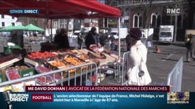 La fédération nationale des marchés a saisi le Conseil d'État pour maintenir ouverts les marchés