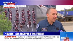 14-Juillet: "On fête cette année le 70ème anniversaire des forces aériennes de la Gendarmerie" explique le général Josse