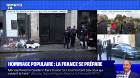 Hommage populaire à Jacques Chirac: des dizaines de Français déjà devant les Invalides