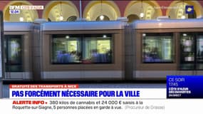 Pénurie de carburant: la gratuité des transports à Nice, "pas forcément nécessaire"