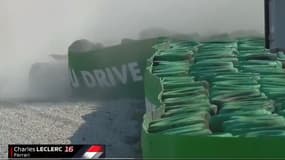 Accident de Charles Leclerc en Italie