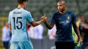 Thierry Henry et Thomas Meunier - AFP
