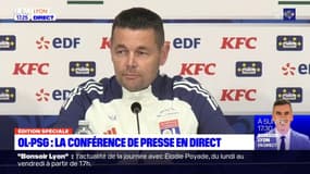 Coupe de France: Pierre Sage revient sur la préparation des joueurs de l'OL pour la finale