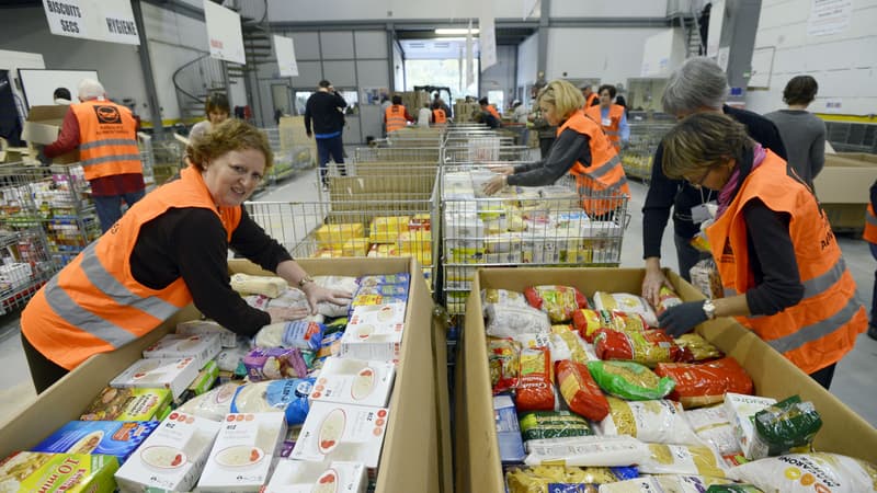Les banques alimentaires se trouvent en difficulté face aux coûts de l'énergie (photo d'illustration).  