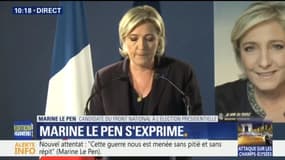 Le Pen: "À ce Président notoirement défaillant, je demande l’ultime sursaut"