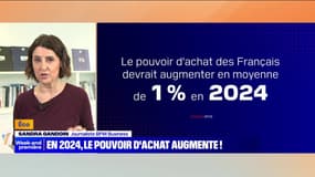 En 2024, le pouvoir d'achat des Français devrait augmenter de 1% après deux ans de stagnation