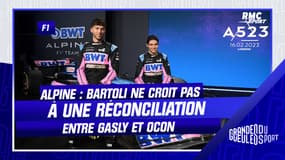 F1 / Alpine : Bartoli ne croit pas à une réconciliation Gasly-Ocon