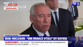 Gaza: "La situation est moralement inacceptable", dénonce François Bayrou