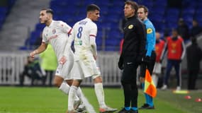 Rayan Cherki et Houssem Aouar