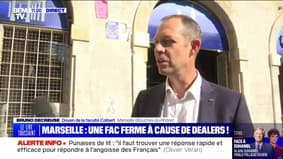Marseille: "Il s'agit de dénoncer les conditions de sécurité et d'insalubrité autour de la faculté", affirme le doyen de l'université qui a fermé à cause de points de deal à proximité