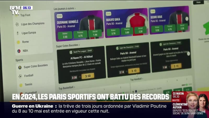 Euro de football, JO, CAN... Les paris sportifs ont battu des records en 2024