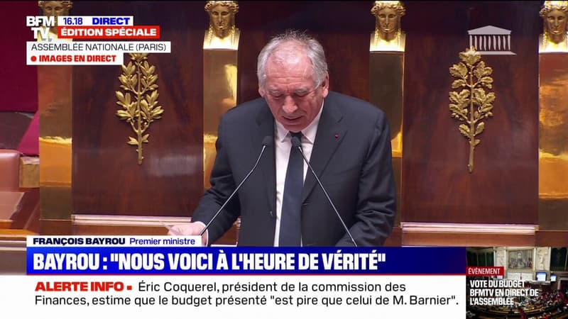 François Bayrou recourt au 49-3 pour faire adopter le budget de l'État