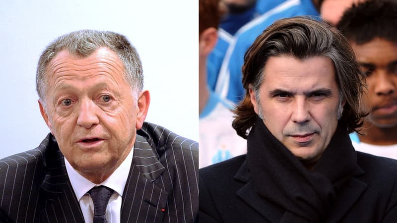 Jean-Michel Aulas et Vincent Labrune