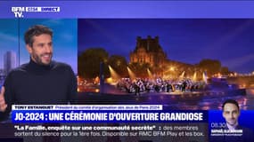 Tony Estanguet sur Paris 2024: "Pour la première fois de l'histoire, on va démocratiser" la cérémonie d'ouverture