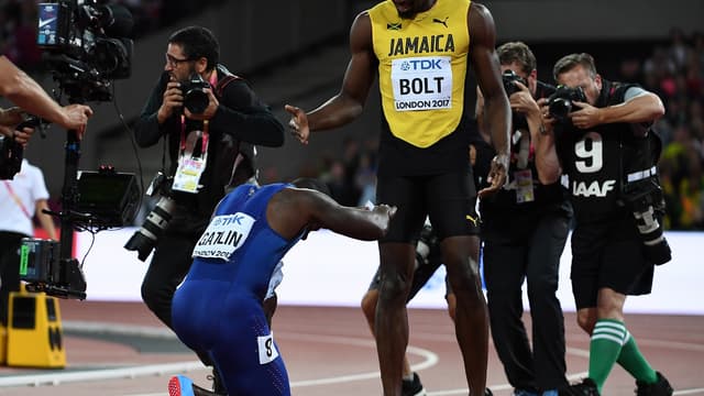 Vainqueur, Gatlin s'incline devant Bolt