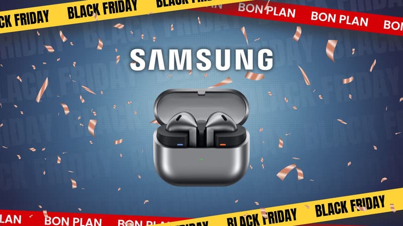 Avec le Black Friday, les Samsung Galaxy Buds 3 sont à portée de main !