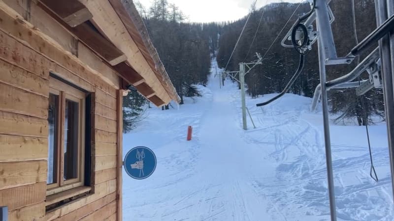 Hautes-Alpes: incendiée en 2021, la cabine de téléski de Névache renaît de ses cendres