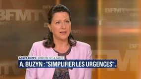Agnès Buzyn, le mercredi 9 mai 2018 sur BFMTV