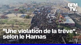 Israël-Hamas: des milliers de Palestiniens attendent de retourner dans le nord de la bande de Gaza 