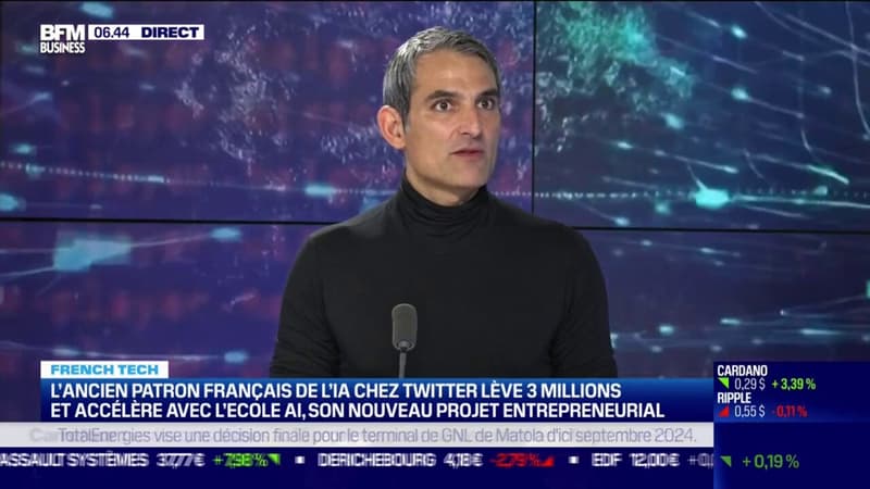 L'ancien patron français de l'IA chez Twitter lève 3 millions pour l'école AI