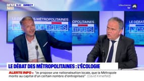 Bruno Bernard (EELV) et François-Noël Buffet (LR) défendent l'idée d'un RER à la lyonnaise