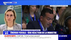 Accord de la COP28: "C'est une victoire pour la France et l'Europe", estime Agnès Pannier-Runacher