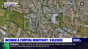 Avignon: neuf blessés dans un incendie à l'hôpital Montfavet