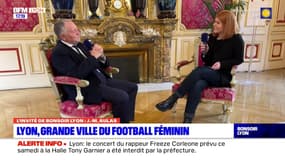 "La fête du foot féminin": Jean-Michel Aulas évoque le match entre les Bleues et l'Allemagne au Groupama Stadium