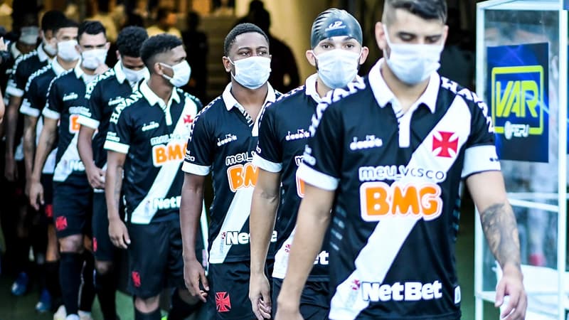 Les joueurs de Vasco en mars