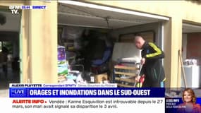 Bouches-du-Rhône: l'heure est au nettoyage après les inondations 