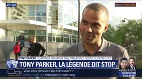 Tony Parker: "Je trouvais que c'était le bon moment de prendre ma retraite"