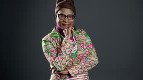 Angélique Kidjo lors d'une séance photo à Paris, le 27 septembre 2024